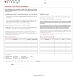 Macy'S Returns: Fill Out & Sign Online | Dochub Regarding Macy'S Return Label Printable