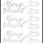 Magic Monday – Freebie Calligraphy Worksheet – Kelly Creates With Free Printable Calligraphy Worksheets For Beginners