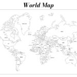 Maps2 Throughout Free Printable Black And White World Map With Countries Labeled
