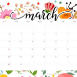 March 2025 Calendar Free Pdf Printables | Entheosweb In Free Printable Calendar March 2025