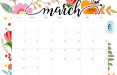 March 2025 Calendar Free Pdf Printables | Entheosweb in Free Printable Calendar March 2025