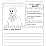 Martin Luther King Jr. Worksheet   Free Printable, Digital, & Pdf With Regard To Free Printable Martin Luther King Worksheets