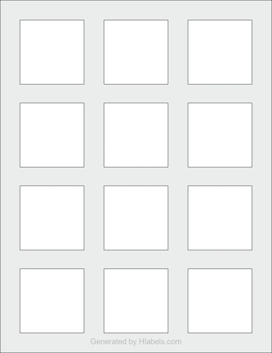Maxgear® Template-22806 Label Template | Print Online Instantly with regard to Label Templates 2x2 Free Printable
