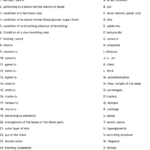 Medical Terminology Worksheet   Wordmint Pertaining To Free Printable Medical Terminology Worksheets