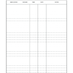 Medication Log   8 Of The Best Templates   World Of Printables Pertaining To Free Printable Medication Log Sheet