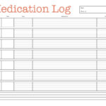 Medication Logs   25 Free Printables | Printabulls Intended For Free Printable Medication Log Sheet