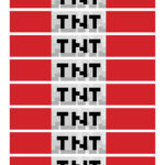 Mine Block Inspired, Tnt Tags Or Labels, Perfect For Licorice With Tnt Printable Label