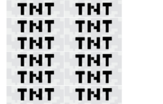 Minecraft Tnt Birthday Party Labels intended for Minecraft Tnt Printable Label Free