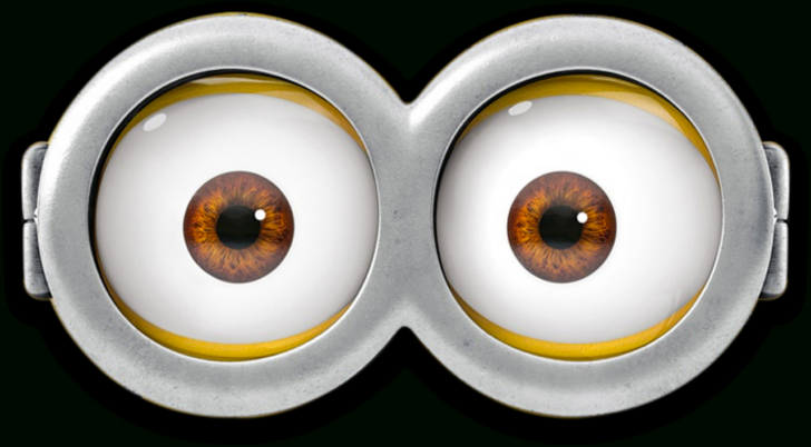 Free Printable Minion Eyes Printable
