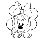 Minnie Mouse Coloring Pages (30 Free Printables) With Free Printable Coloring Pages Of Minnie Mouse