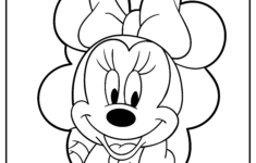 Minnie Mouse Coloring Pages (30 Free Printables) with Free Printable Coloring Pages of Minnie Mouse