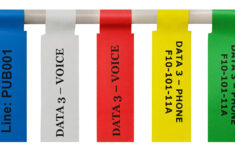 Mr-Label Us Letter Sheet Self-Adhesive Cable Label – Waterproof regarding Waterproof Laser Printable Labels