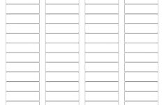 Mr322 – 0.5″ X 1.75″ – Us Letter Sheet – 80 Rectangle Labels – Mr with To and From Labels Printable