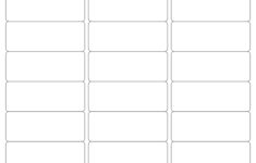 Mr870 – 1″ X 2-5/8″ – Us Letter Sheet – 30 Address Labels – Mr-Label pertaining to Label Templates Free Printable 1 X 2 5/8