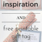 Mug Rug Inspiration And Free Gift Tag – Reslicedjordan Intended For Mug Rug Printable Label