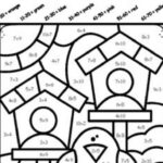 Multiplication Coloring Worksheets Grade 3 Pdf Inside Free Printable Multiplication Color By Number
