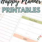 My Top 10 Free Happy Planner Printables Inside Free Printable For The Happy Planner