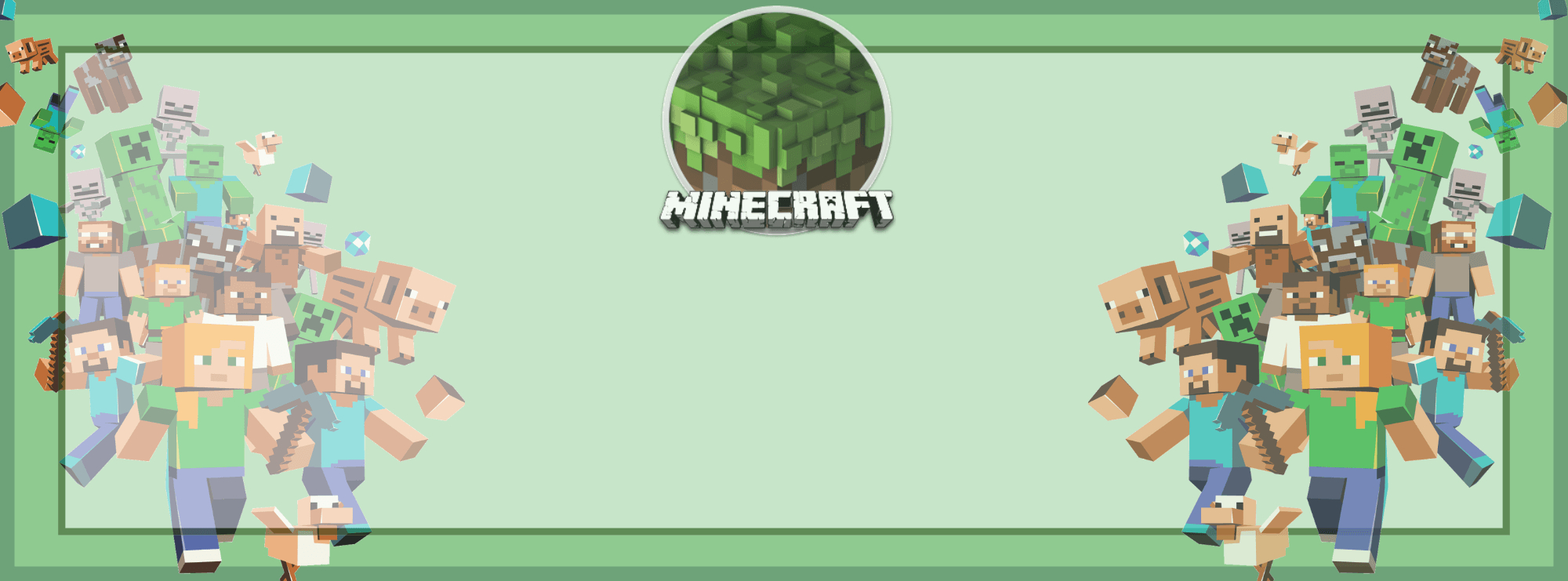 Name Tag Template: For Kids 11 Designs Availableraxhecabrera inside Printable Minecraft Name Labels