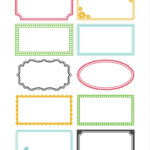 Near Me Printable Label Borders   Printable Word Searches Labels Throughout Free Printable Label Borders