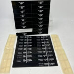 New Old Stock Price Labels Vintage Cigarette Vending Machine Tags Intended For Translite Soda Label Vending Machine