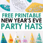 New Year'S Eve Printable Party Hats   The Printables Fairy Throughout Free Printable Printable New Years Hats