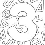 Number Coloring Pages   Free Printable Numbers To Color | Skip To For Free Printable Number Coloring Pages