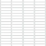 Oddy® St 84 Label Template | Print Online Instantly With Label Templates Free Printable 1 1/3 X 4