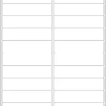 Offix® 367011 Label Template | Print Online Instantly Within Printable Label Sheet Template