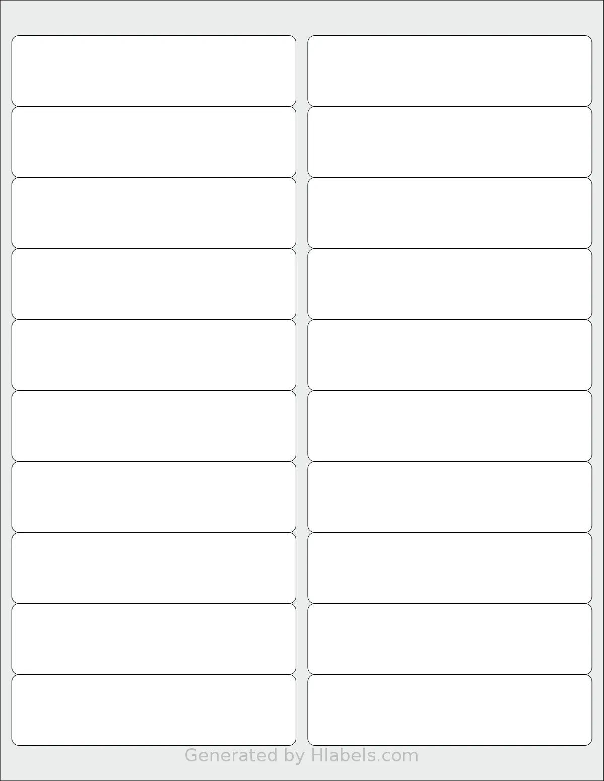 Offix® 367011 Label Template | Print Online Instantly within Printable Label Sheet Template