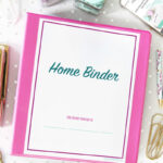Organized Home Binder With Free Printables! | Abby Organizes Regarding Free Printable For Home Management Binder