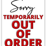 Out Of Order Sign Printable (Free Pdf Downloads)   Simply Love Throughout Free Printable Out Of Order Signs
