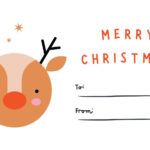 Page 13   Free Custom Printable Christmas Tag Templates | Canva Inside Printable Christmas Labels To Print