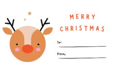 Page 13 - Free Custom Printable Christmas Tag Templates | Canva throughout Free Printable Christmas Name Labels