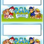 Paw Patrol Thank You Tags Printable Free With Paw Patrol Label Printable