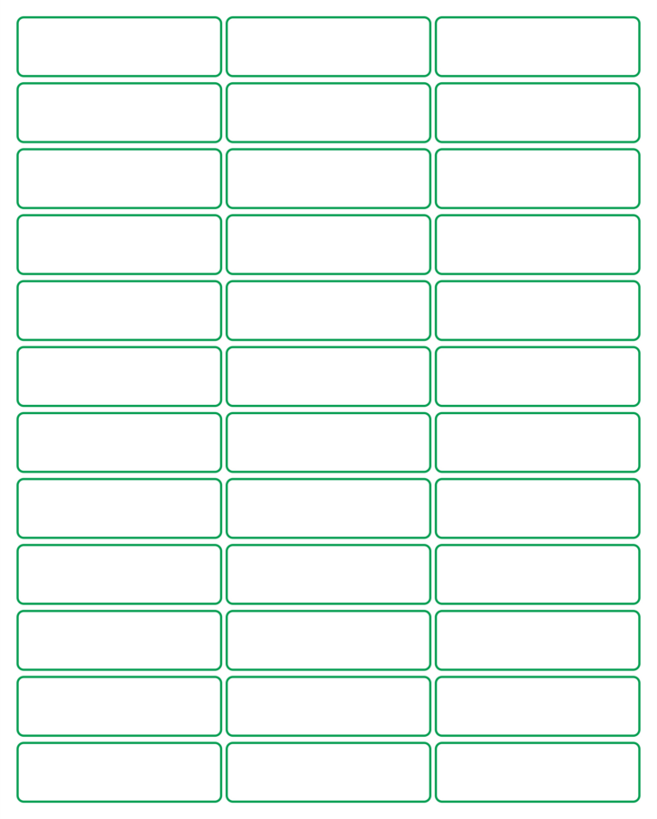 Pendaflex Printable Tab Labels Template