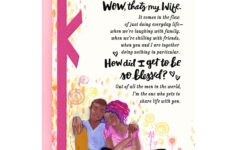 Personalised Birthday Card For Wife Printable Birthday Cards For in Free Printable Birthday Cards For Wife