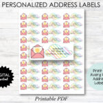 Personalisierte Adressetiketten, Druck Auf Avery 8160 Labels Pertaining To Printable Avery Label 8160