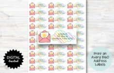 Personalisierte Adressetiketten, Druck Auf Avery 8160 Labels within Printable Avery 8160 Label Template