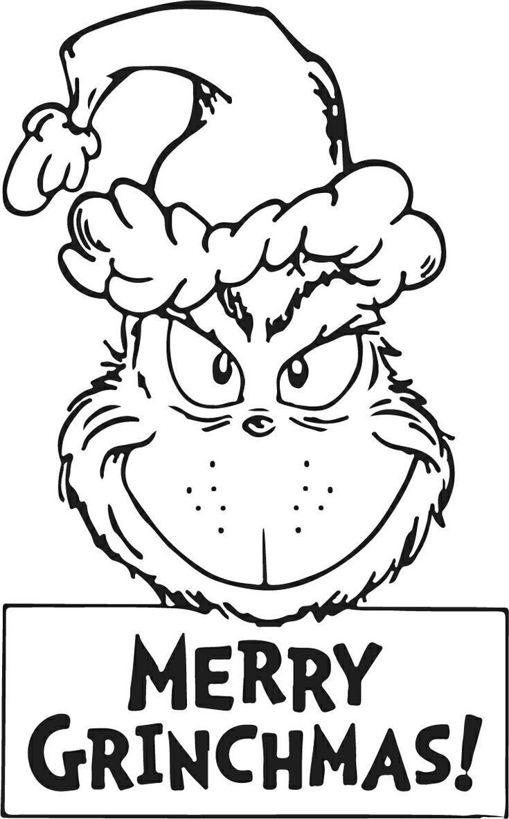 Pinvicki Whitney On Coloring | Grinch Coloring Pages within Free Printable Grinch Face Template