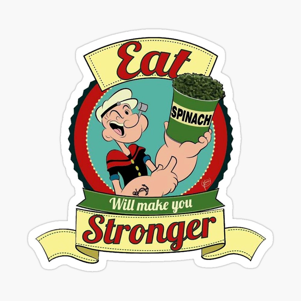 Popeye Spinach Logo&amp;quot; Greeting Card For Salebuehlermeredith in Popeye Spinach Can Label Printable