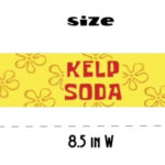 Pre Cut Kelp Soda Bottle Labels, Squarepants Under The Sea Drink In Kelp Soda Labels Printable Free