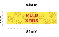 Pre Cut Kelp Soda Bottle Labels, Squarepants Under The Sea Drink in Kelp Soda Labels Printable Free