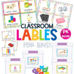 Preschool Classroom Printables & Charts   Preschool Mom Intended For Preschool Center Labels Free Printable
