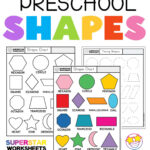 Preschool Shapes Worksheets   Superstar Worksheets With Regard To Free Printable Shapes For Preschool