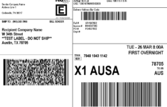 Print Shipping Labels With Fedex At Best Price In Mumbai pertaining to Printable Fedex Shipping Label