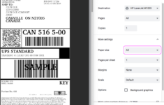 Print Ups Shipping Labels With Thermal Printers From Woocommerce intended for Printable Ups Shipping Labels