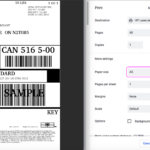 Print Ups Shipping Labels With Thermal Printers From Woocommerce Regarding Printable Ups Shipping Label