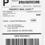 Print Usps Package Label Regarding Usps Printable Label