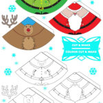 Printable 3D Christmas Decorations Inside Free Printable Christmas Cutouts Decorations