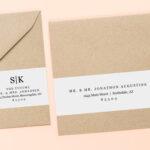 Printable Address Template For Envelope Wraparound Labels Intended For Printable Address Labels For Envelopes